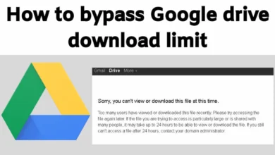 Bypass google drive How to Fix Download quota is exceeded