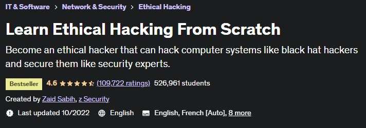 Learn Ethical Hacking From Scratch course How to Learn Ethical Hacking from Scratch in 2024