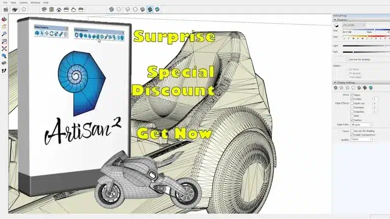 Get Plugin Artisan 2 Sketchup and discover the full power