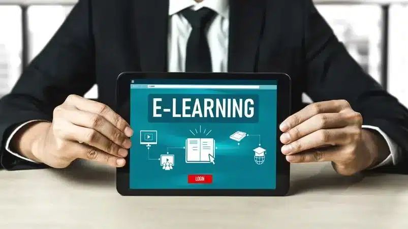 use an e-learning platform