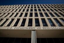 Department of Education to reduce the size of the headquarters and move the buildings